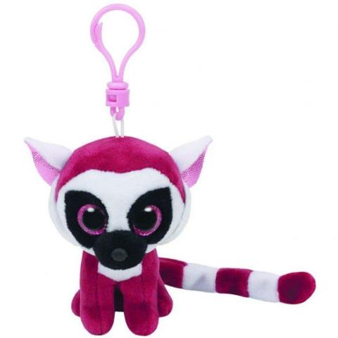 Beanie Boos Leeann - Różowy Lemurek brelok