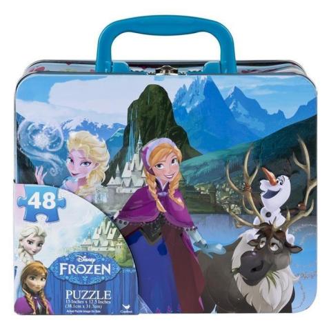 Puzzle Frozen w kuferku