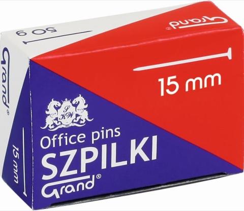 Szpilki krótkie 15 mm 50g GRAND