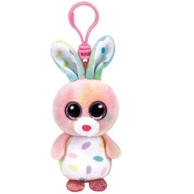 Beanie Boos Bubby - Wielobarwny Królik brelok