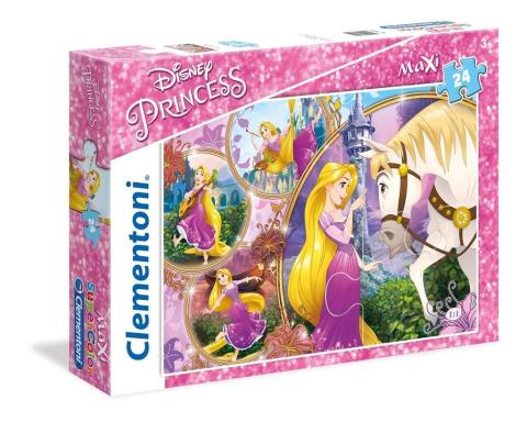 Puzzle 24 maxi Superkolor Princess - Tangled