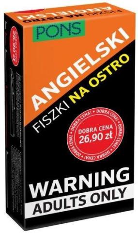 Fiszki na ostro. Angielski PONS