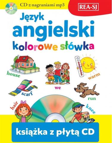 Język angielski - kolorowe słówka + CD