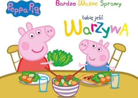 Świnka Peppa. Bardzo Ważne... - Lubię jeść warzywa