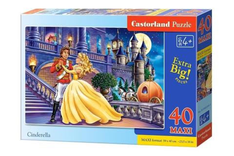 Puzzle 40 maxi - Cinderella 2 CASTOR