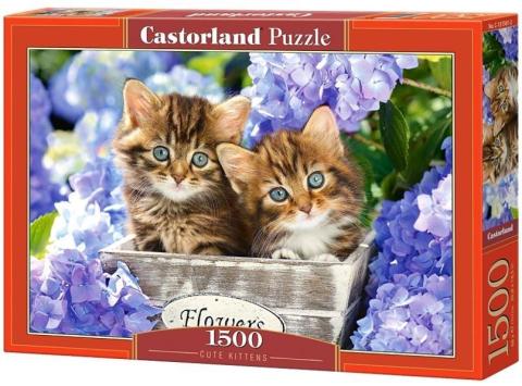 Puzzle 1500 Cute Kittens CASTOR