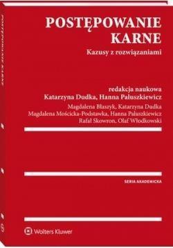 Postępowanie karne. Kazusy z rozwiązaniami w.1