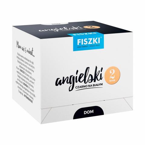 Angielski czarno na białym FISZKI - Dom - krok 2