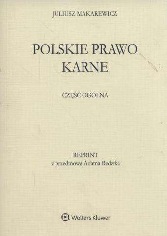 Polskie prawo karne Część ogólna