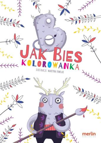 B jak Bies. Kolorowanka. ABC mitów świata