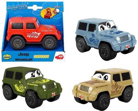 Happy Sgueezy Jeep Wrangler, 4 rodzaje