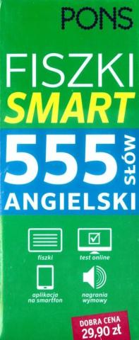 Fiszki Smart 555 słów. Angielski