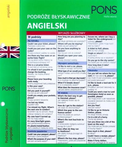 Podróże błyskawicznie. Angielski