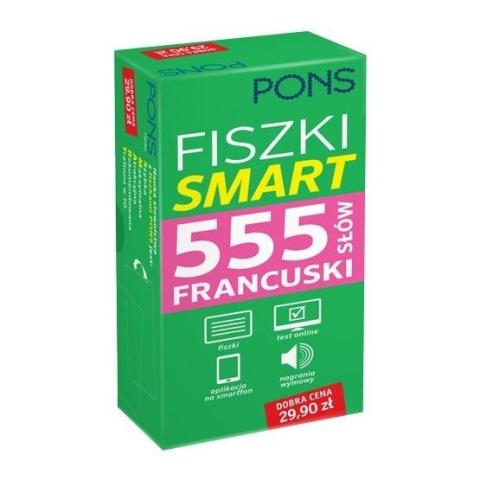 Fiszki Smart 555 słów. Francuski