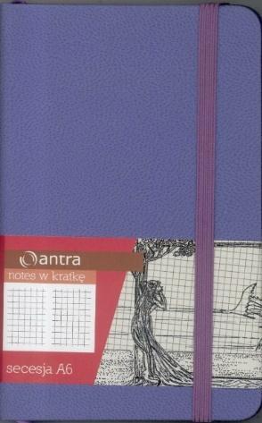 Notes A6 Kratka Secesja Purpura ANTRA