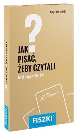 Fiszki. Jak pisać, żeby czytali?