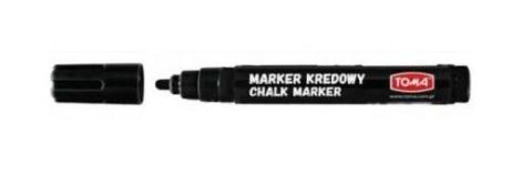 Marker kredowy 4,45 mm czarny TOMA