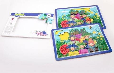 Domisie - Puzzle znajdź 5 różnic - Pani Podusia