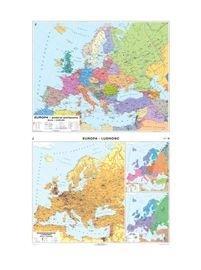 Mapa - Europa. Polityczna /Rozmieszczenie ludności