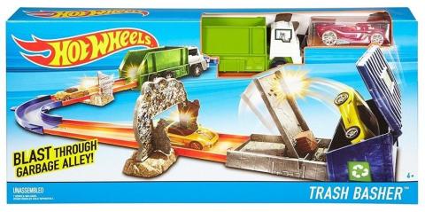 Hot Wheels Zestaw Tor Trash Basher