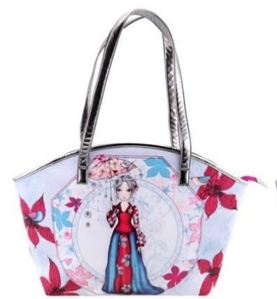 Curved Shopper Bag - Parasol