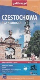 Plan miasta - Częstochowa 1: 16 000