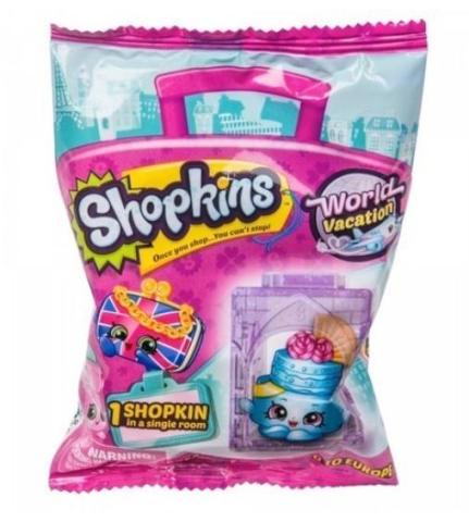 Shopkins S8 Wakacje saszetka (24szt)