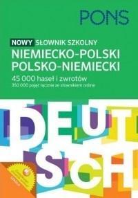 Nowy słownik szkolny niemiecko-polski, pol-niem