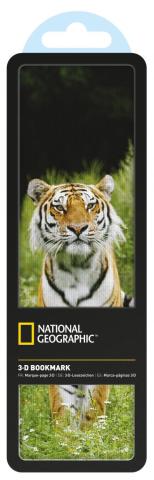 National Geographic Zakładka 3D Tygrys