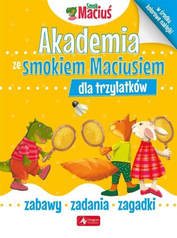 Akademia ze Smokiem Maciusiem dla trzylatków