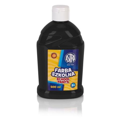 Farba szkolna czarna 500ml ASTRA