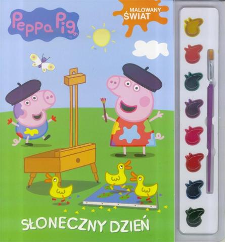 Świnka Peppa. Malowany świat. Słoneczny dzień