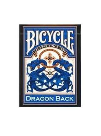 Karty Dragon Blue back BICYCLE