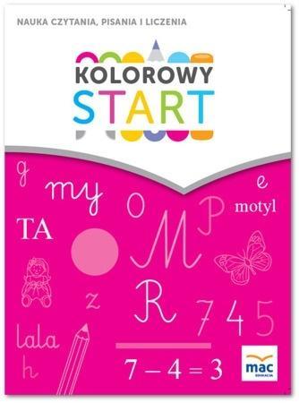 Kolorowy start. 5 i 6 latki. Nauka czytania... MAC