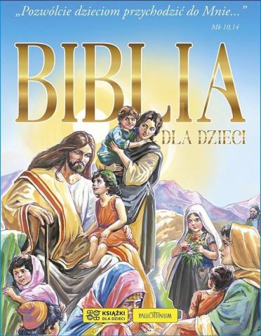 Biblia dla dzieci (niebieska)