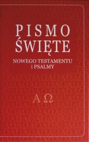 Pismo Święte Nowego Testamentu i psalmy - czerwone