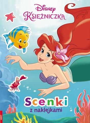 Disney Księżniczka. Scenki z naklejkami