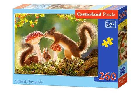 Puzzle 260 Squirrels Forest Life CASTOR