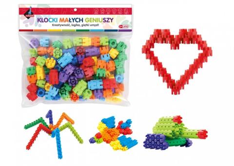 Klocki - puzzle 100 elementów