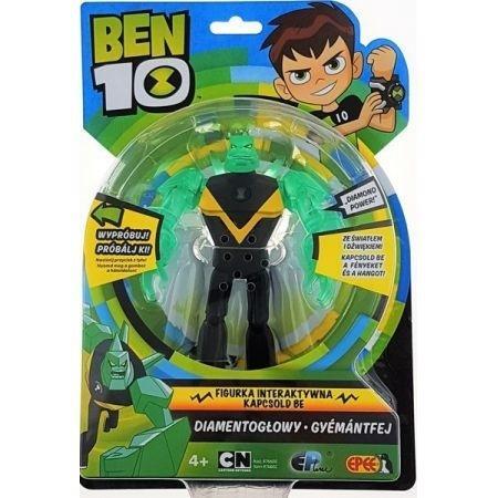 Ben 10 - figurka interaktywna Diamentogłowy