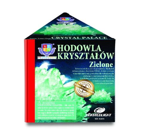 Hodowla kryształów zielone 4M