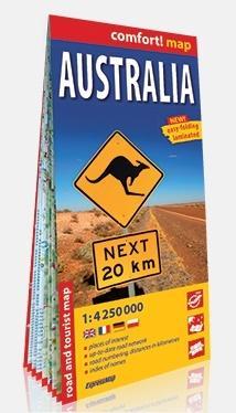 Comfort! map Australia 1:4 250 000 w.2018