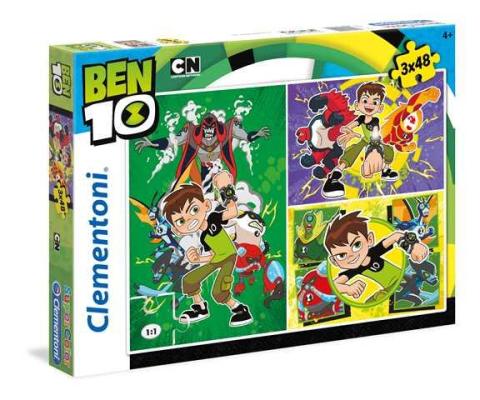 Puzzle 3x48 Super Kolor Ben 10