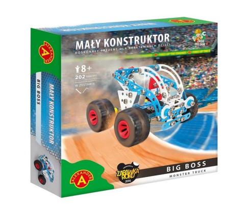 Mały Konstruktor Monster Truck - Big Boss ALEX