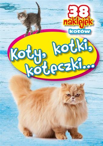 Koty, kotki, koteczki - 38 naklejek