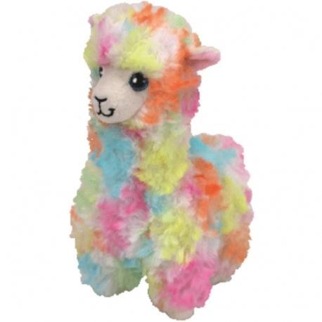 Beanie Babies kolorowa lama Lola 15cm