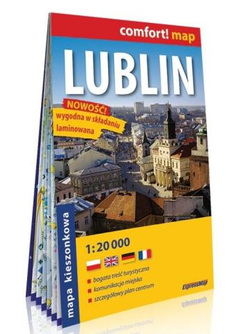 Comfort! map Lublin 1:20 000 mapa MINI