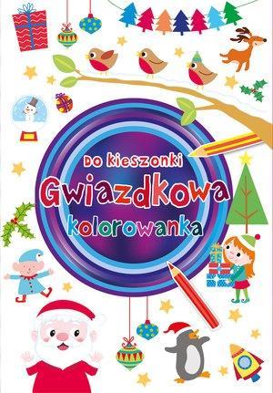 Gwiazdkowa kolorowanka do kieszonki