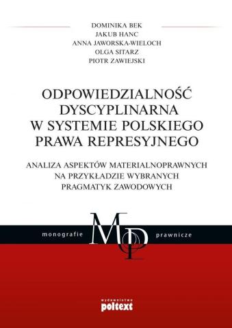 Odpowiedzialność dyscyplinarna w systemie...