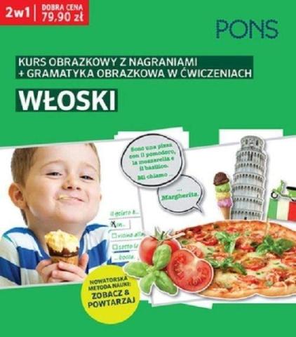 Kurs obrazkowy/gramatyka obrazkowa. Włoski 2w1